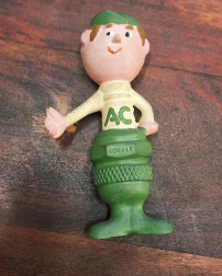 Extremely rare AC Spark Plug advertising figure doll😎