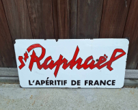 Emaille bord van St.Raphaël, Apéritif du France.
