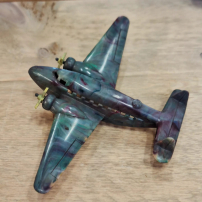Antique toy plane, Dutch Dakota from Luxor Toys😍
