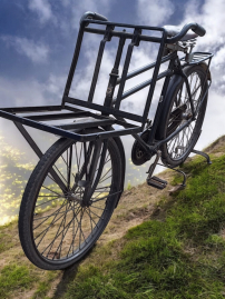 Dutch Glory, barn find, Empo Rijwiel, transport bicycle, classic bike.