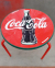 Vintage Coca-Cola tafel in de 