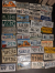 Original USA license plates for decoration man cave, event, catering, etc.