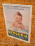 Old advertising on cardboard from Gerçuria, baby cream👶