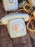 Oude, ouderwetse retro-, vintage telefoon, telefoons️☎️