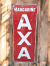 Enamel sign Margarine AXA from the 1930s.